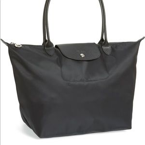 Longchamp large le pilage neo nylon tote